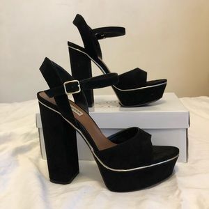 Steve Madden ‘Karina’ block heel, black